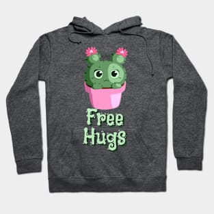 Free hugs cactus Hoodie